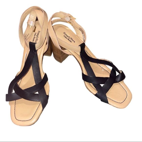 Vera Wang Block Heel - Galore Black 🖤 - Picture 2 of 6